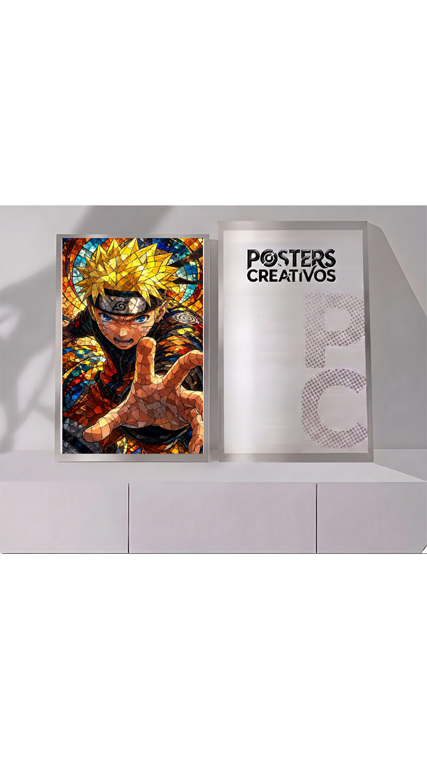 Naruto Mosaicos de Colores de Naruto