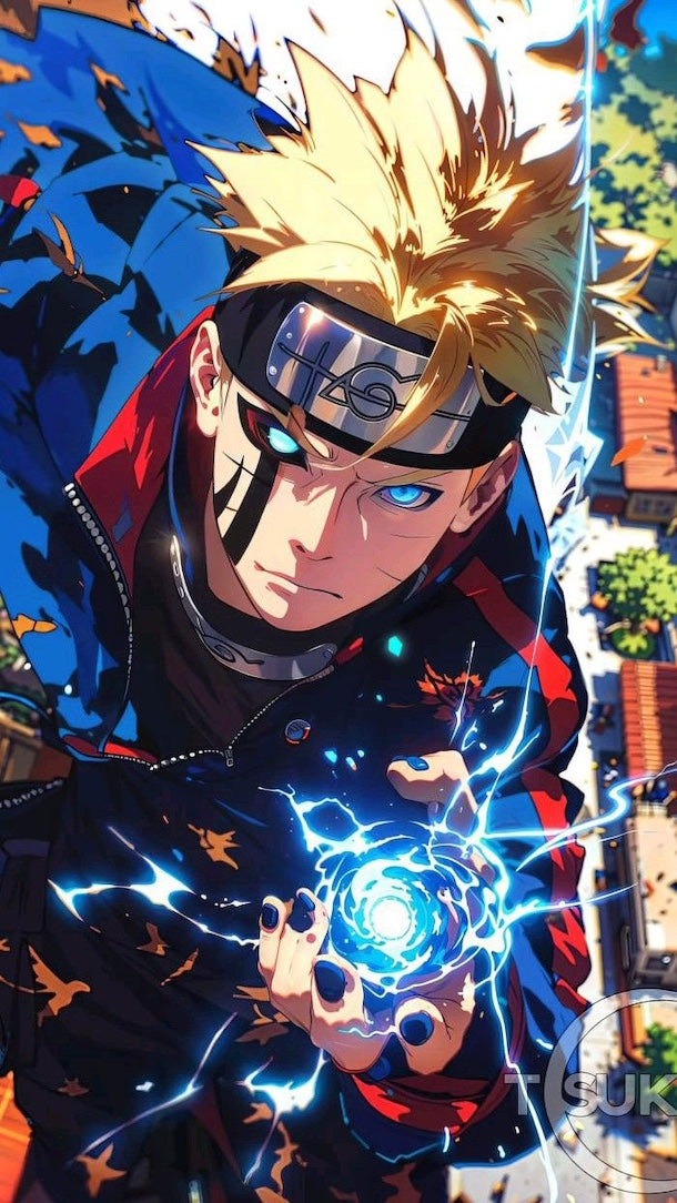 Boruto Rasengan con Karma de Naruto