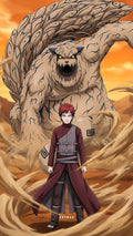 Gaara con Shukaku de Naruto