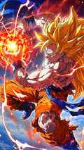 Goku Super Saiyayin 3 Bola de Poder