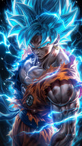 Goku Super Saiyayin Blue fondo Negro