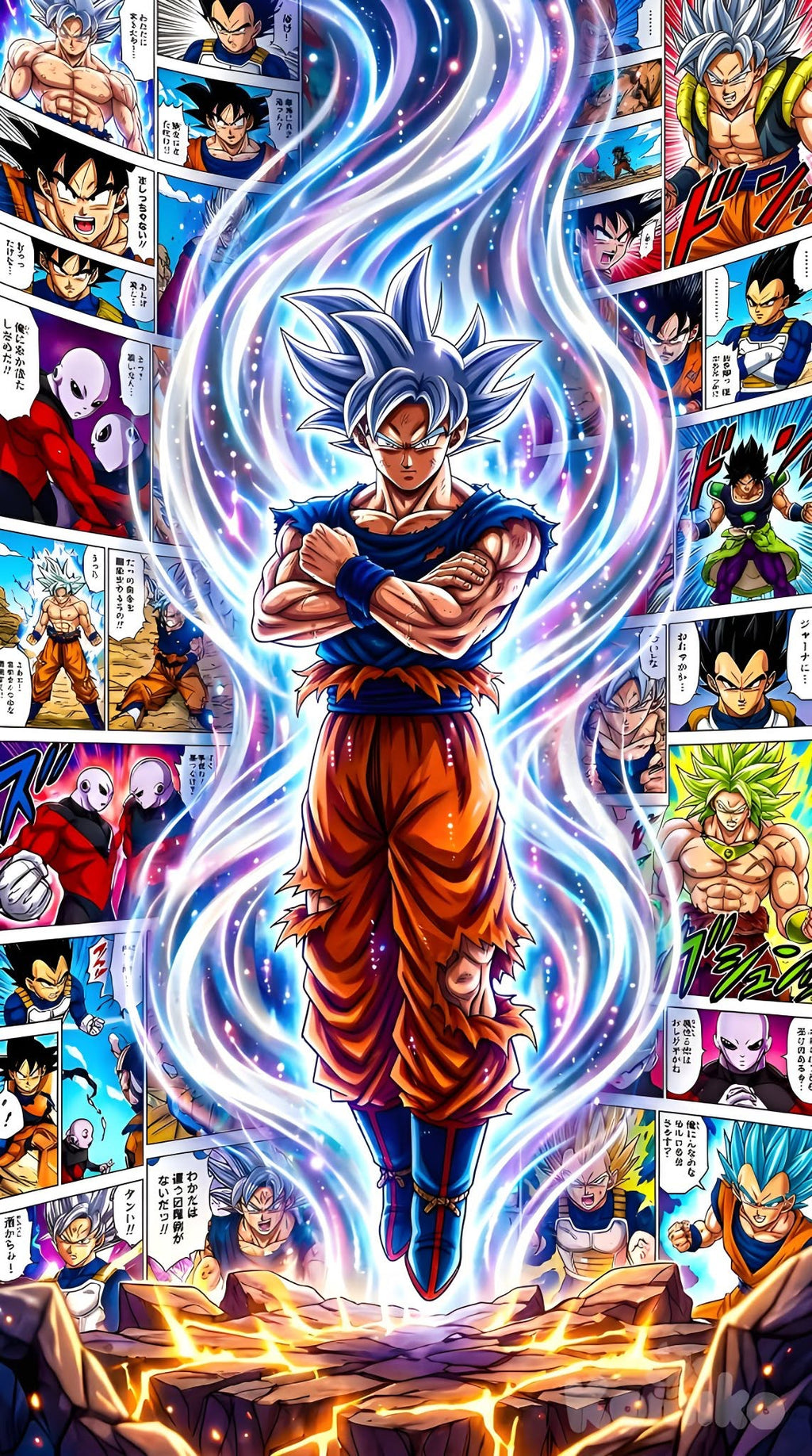 Goku Ultra Instinto Historieta Color2