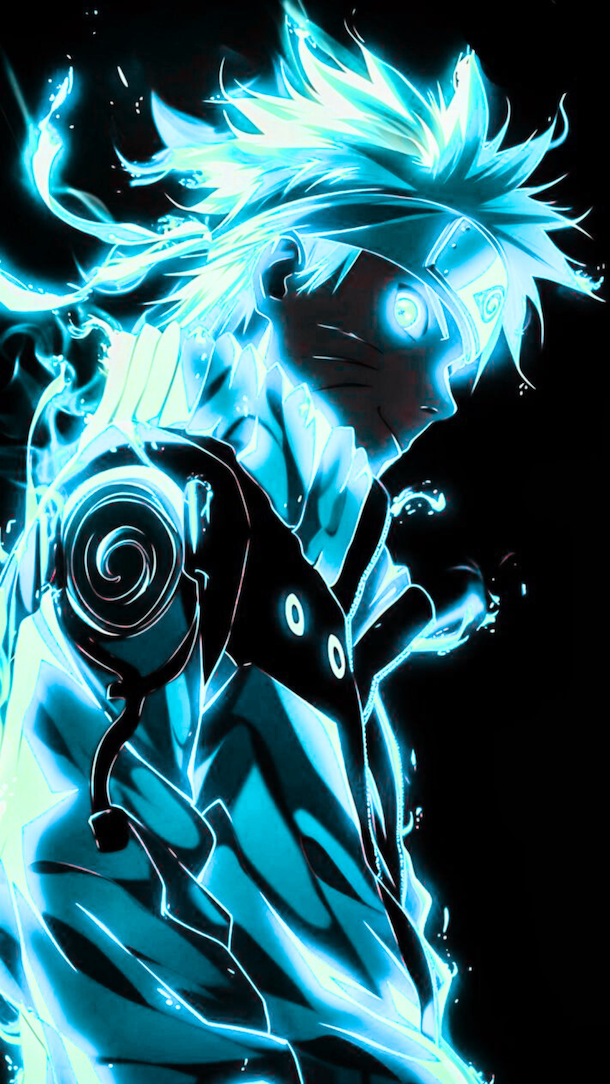 Naruto Aura Azul de Naruto