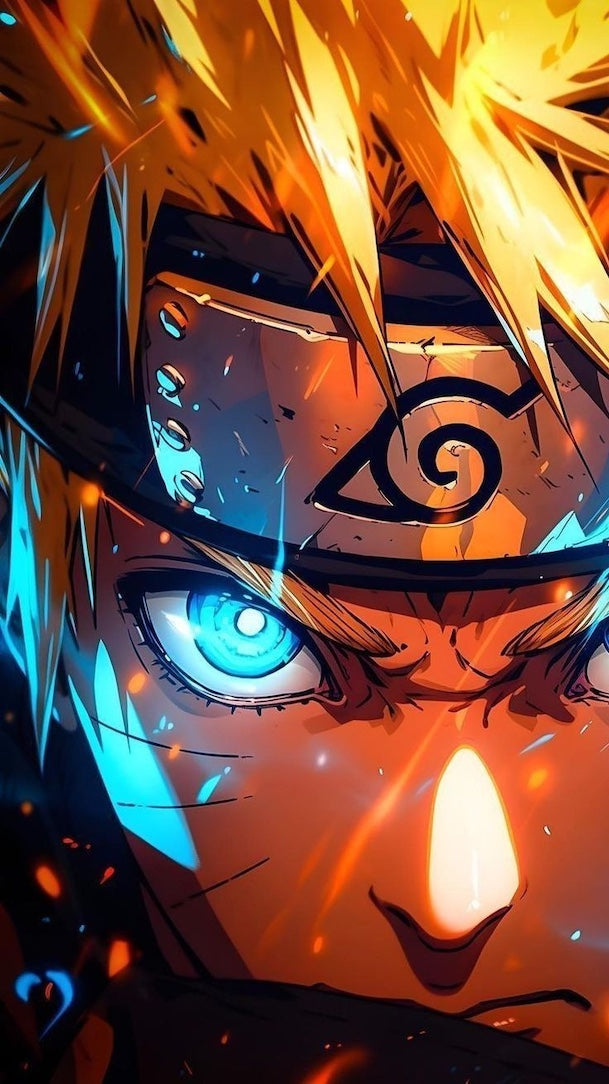 Naruto Medio Rostro de Naruto
