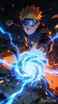 Naruto Rasengan Cuerpo Completo de Naruto