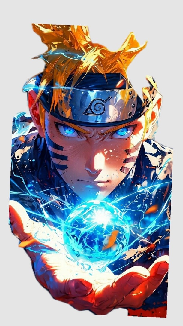 Naruto Rasengan Rostro de Naruto