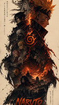 Personajes de Naruto en Collage de Naruto