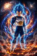 Vegeta Super Saiyayin Blue en Planeta
