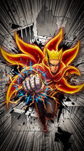 Naruto Modo Bairon en Historieta de Naruto